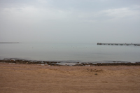 Море в пасмурный день